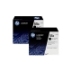 PACK 2 TONER HP CE255XD NEGRO