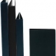 Carpeta de PVC negro A3 apaisado con 4 anillas mixtas de 25 mm Iberplas