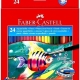 ESTUCHE 24 LAPICES ACUARELABLES FABER-CASTELL