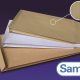 Caja de 250 bolsas autoadhesivas kraft armadas con fuelle de 3 lados 280 x 365 x 30 mm Sam