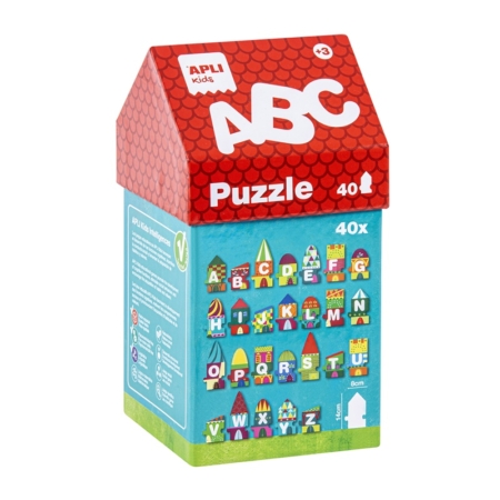 Puzzle casita A, B, C