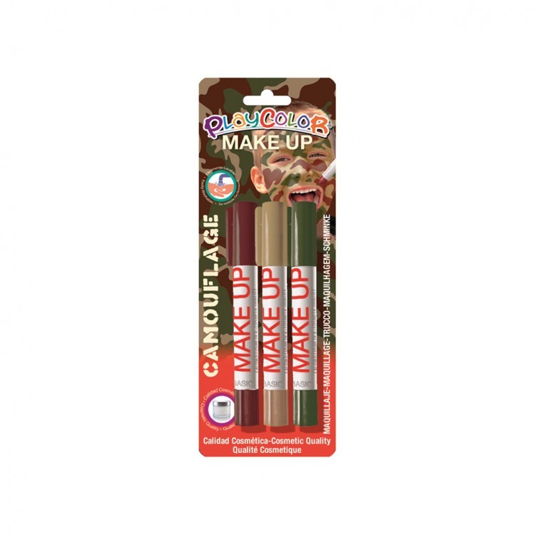 MAKE UP BLISTER BASIC PLAYCOLOR POCKET CAMUFLAJE