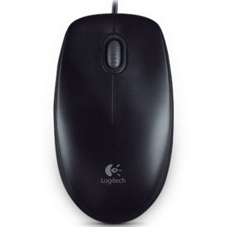 RATÓN ÓPTICO CON CABLE LOGITECH NEGRO