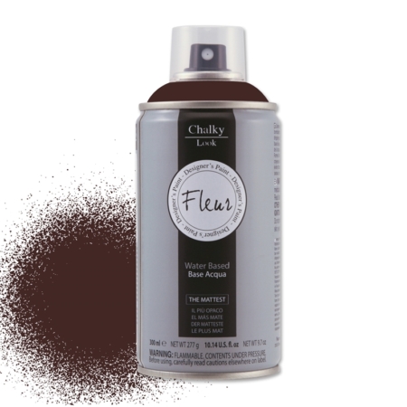 Pintura en spray chalky look de Fleur 300 ml Burnt Umber