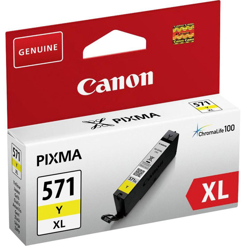 TINTA CANON YELLOW CLI-571Y XL