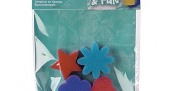BOLSA DE SELLOS DE ESPONJA 3 U