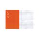 Libreta ESCOLOFI 4º 4X4 C/Márgen 16/70 Naranja