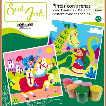 SAND PAINTING SAN JORGE