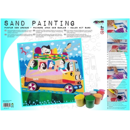 SAND PAINTING EXCURSION BUS