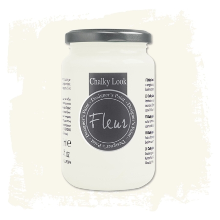 Pintura chalky look de Fleur 330 ml Chalk White