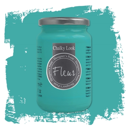 Pintura chalky look de Fleur 330 ml Malaysia Blue