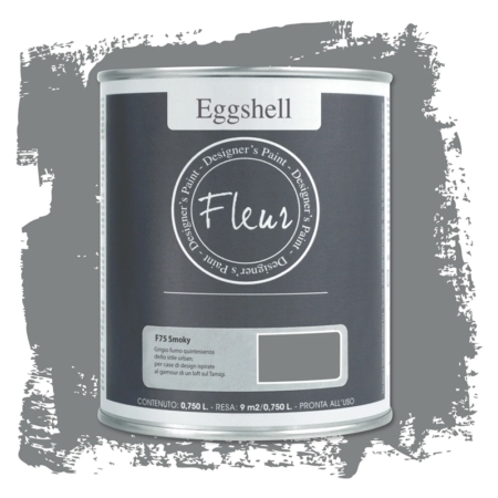 Pintura eggshell de Fleur 750 ml Smoky