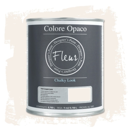 Pintura chalky look de Fleur 750 ml Cream Love