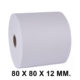 PAQUETE DE 8 ROLLOS DE PAPEL TÉRMICO SIN BPA 80 X 80 X 12 MM.