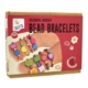 Brazaletes con cuentas de madera
