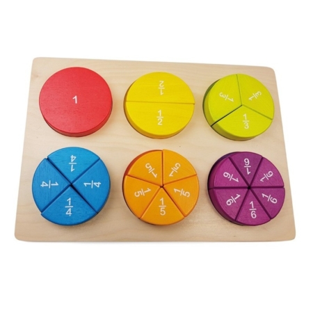Puzzle fracciones