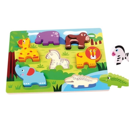 Puzzle encaje animales