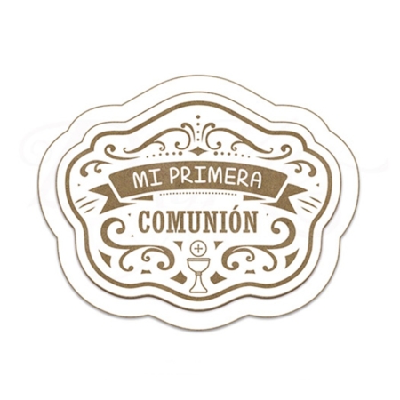 CARTEL COPA BLANCO “MI PRIMERA COMUNIÓN”