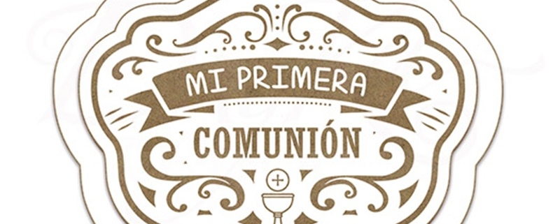 CARTEL COPA BLANCO “MI PRIMERA COMUNIÓN”
