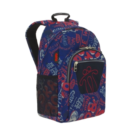 Mochila adaptable a carro Totto Acuareles skate