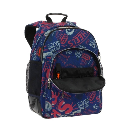 Mochila adaptable a carro Totto Acuareles skate