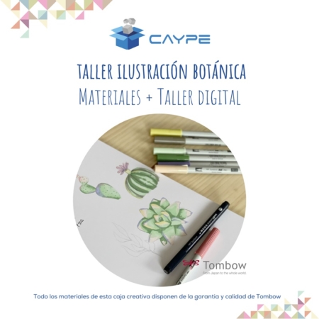 CURSO DIGITAL DE ILUSTRACIÓN BOTÁNICA + MATERIALES