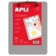 CARPETA PORTABLOC A4 CON PINZA CLIPBOARD DE ALUMINIO APLI