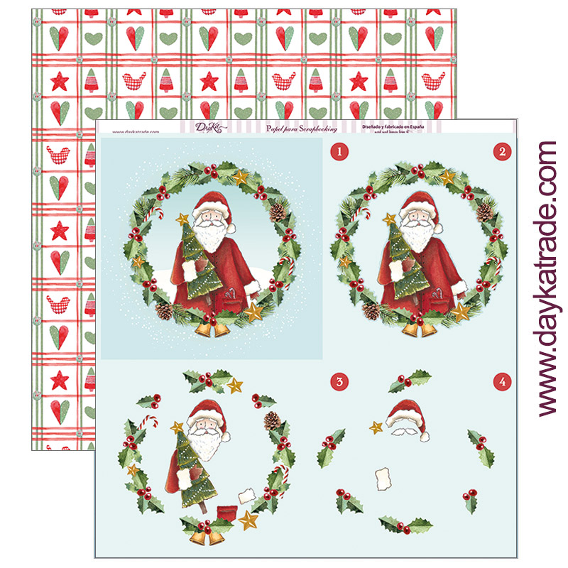 PAPEL SCRAP SCP-280 “Feliz Navidad”