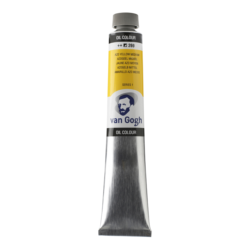 PINTURA OLEO VAN GOGH GOC 60ML AZO AMARILLO MEDIUM