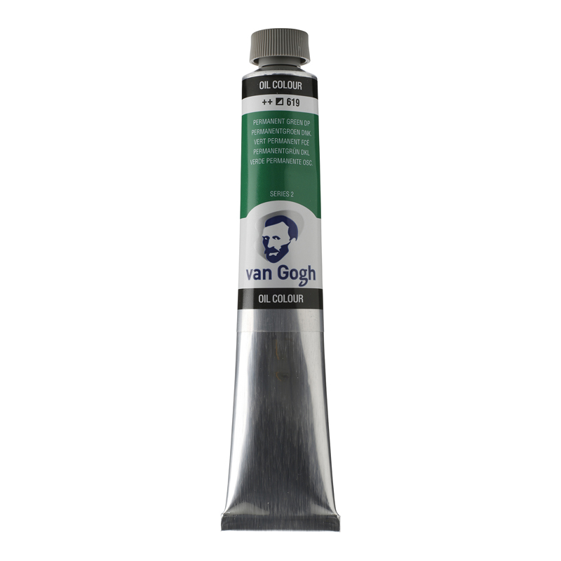 PINTURA OLEO VAN GOGH GOC 60ML VERDE PERMANENTE OSCURO