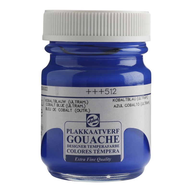 PINTURA GOUACHE EXTRA FINA FR. 50ML AZUL COBALTO (