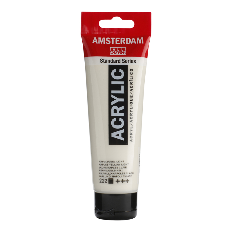 PINTURA ACRILICA AAC 120ML AMARILLO NAPOLES CLARO