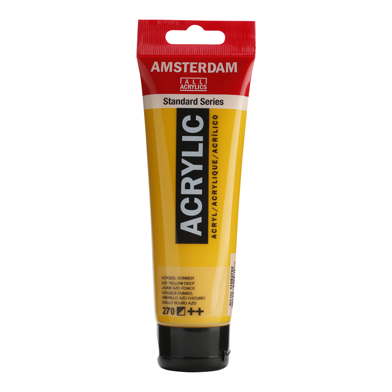 PINTURA ACRILICA AAC 120ML AZO AMARILLO OSCURO