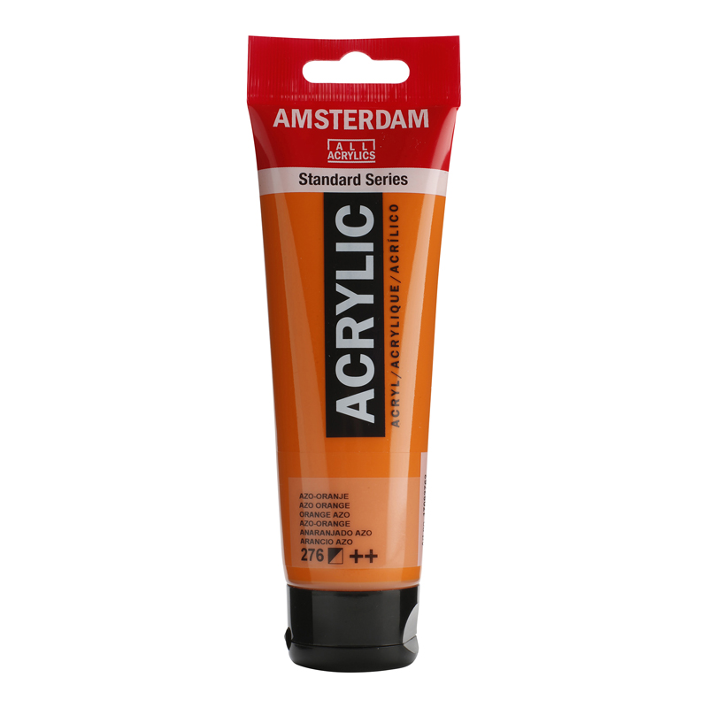 PINTURA ACRILICA AAC 120ML NARANJA AZO