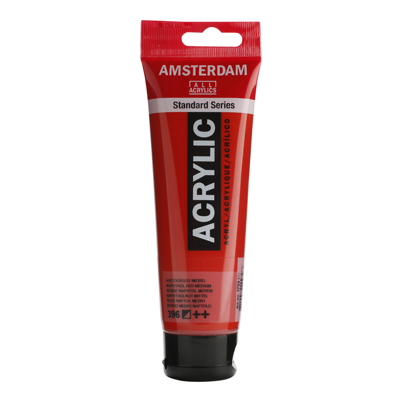 PINTURA ACRILICA AAC 120ML ROJO NAPHTHOL MEDIUM