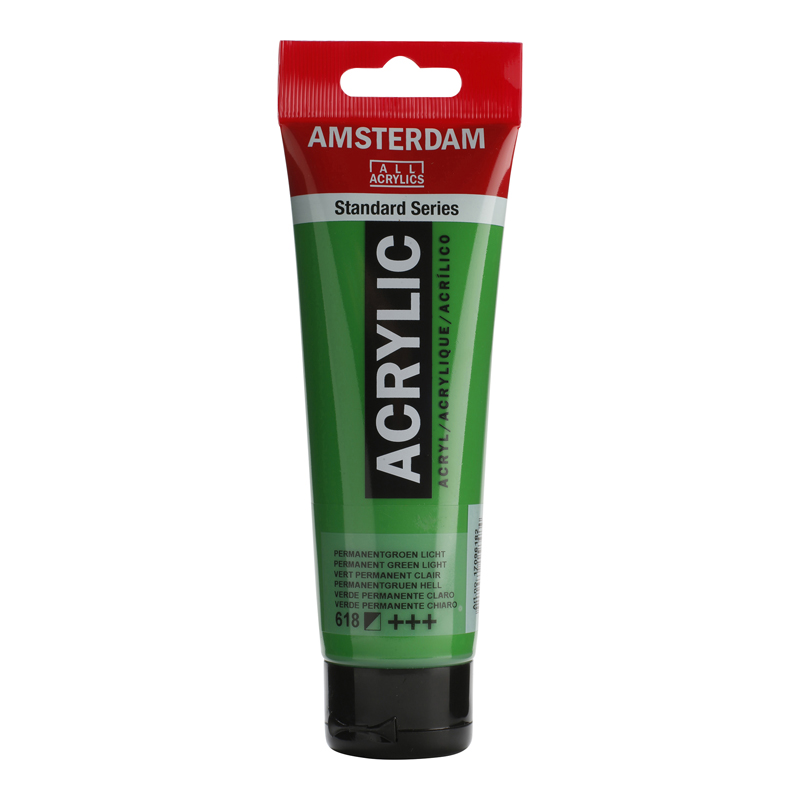 PINTURA ACRILICA AAC 120ML VERDE PERMANENTE CLARO