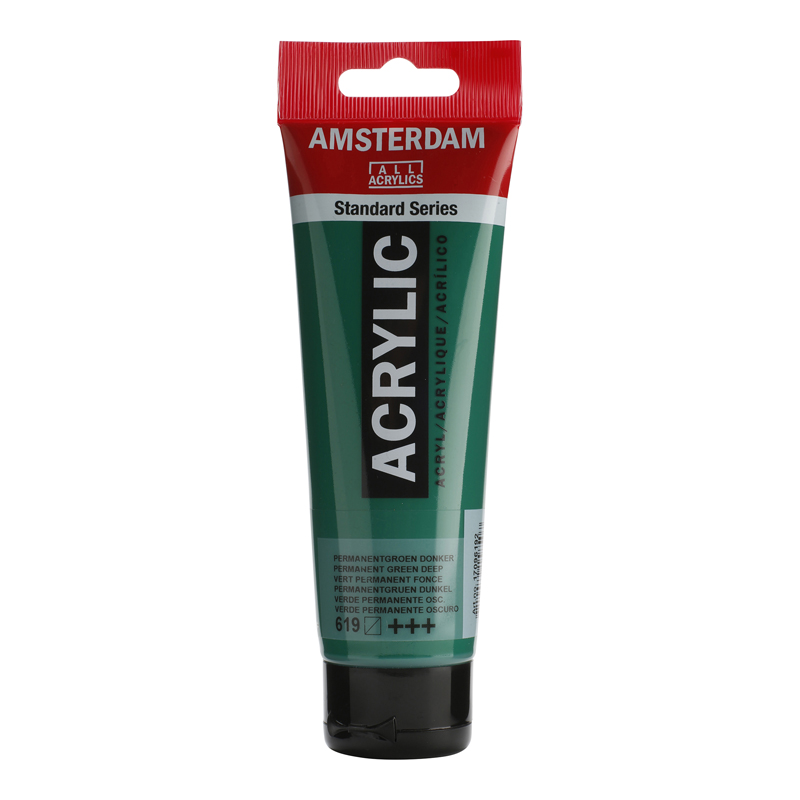 PINTURA ACRILICA AAC 120ML VERDE PERMANENTE OSCURO