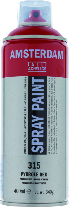 PINTURA EN SPRAY 400ML ROJO PYRROLE