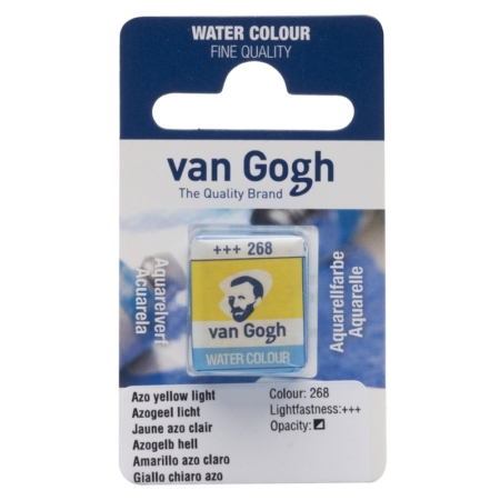Pastilla de acuarela Van Gogh amarillo azo claro