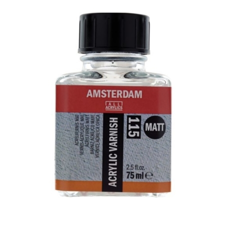 BARNIZ ACRÍLICO MATE 75ML AMSTERDAM