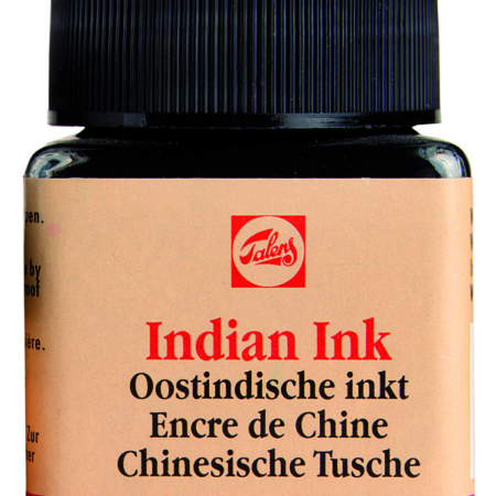 TINTA CHINA 30ML NEGRO TALENS