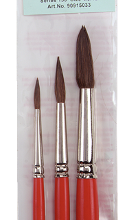 SET DE PINCELES ACUARELA SERIE 150: Nº4, 8 Y 12 TALENS