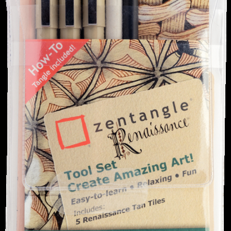 SET 6 ZENTANGLE RENAISSANCE TOOL SAKURA