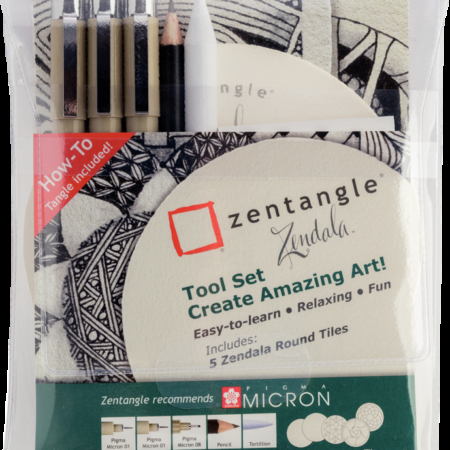 ZENTANGLE ZENDALA SET 6