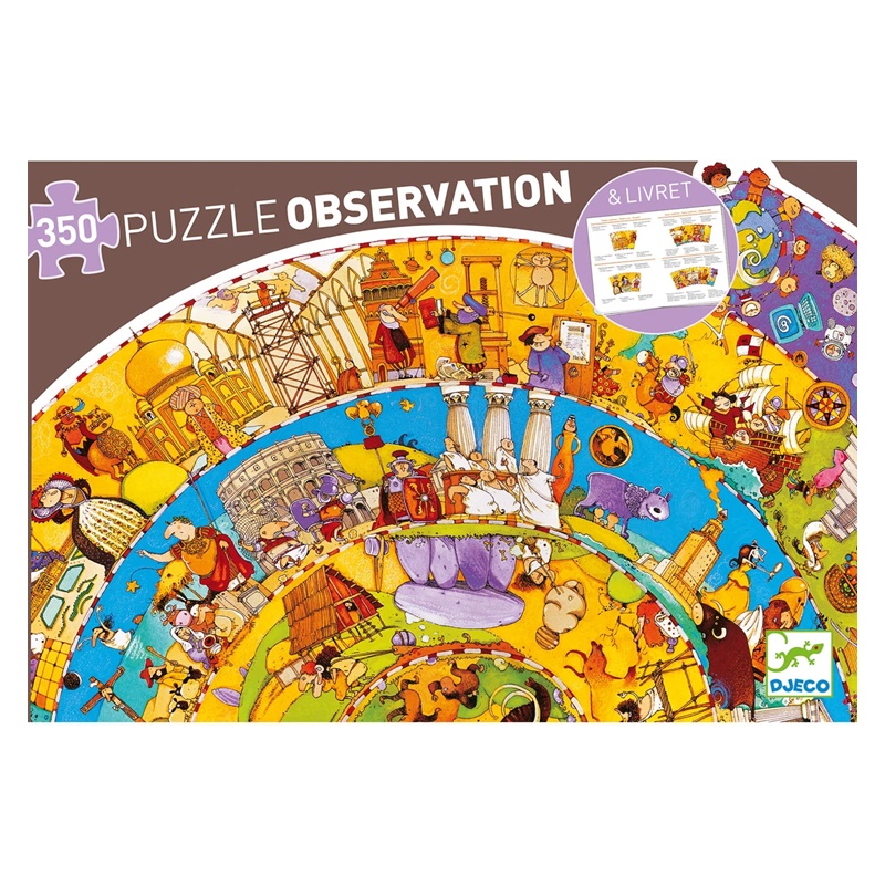 Puzzle de observación Historia 350 piezas
