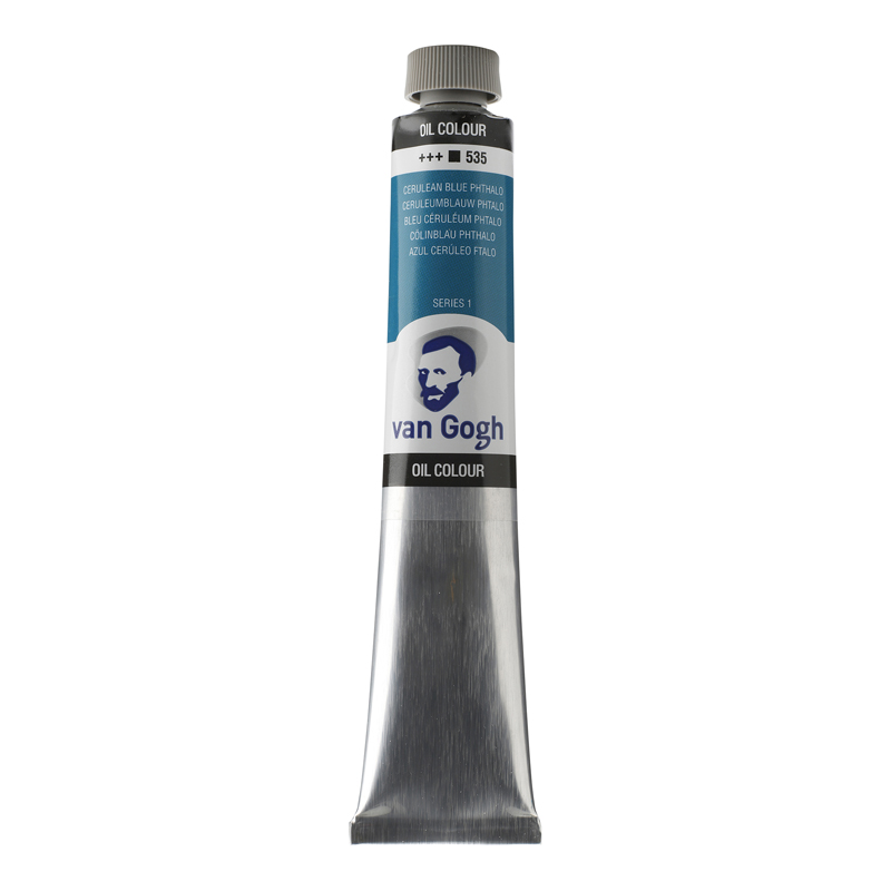 PINTURA OLEO VAN GOGH GOC 60ML AZUL CERUL FT