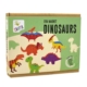 Dinosaurios magnéticos de goma Eva