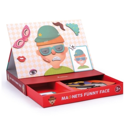 Juego magnético caras divertidas