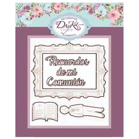 ELEMENTOS DECORATIVOS NIÑO COMUNIÓN BIBLIA