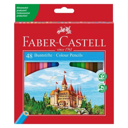 Caja de 48 lápices de colores Faber Castell